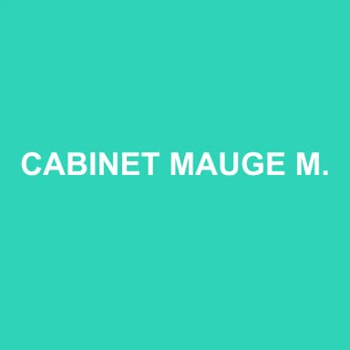 Logo de CABINET MAUGE MICHEL ET ASSOCIES