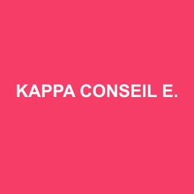 Logo de KAPPA CONSEIL ET EXPERTISE