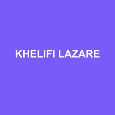 Logo de KHELIFI LAZARE