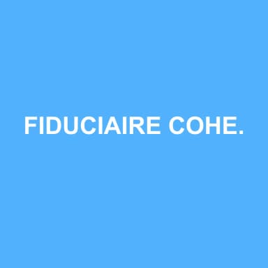 Logo de FIDUCIAIRE COHEN ASSOCIES