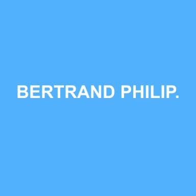 Logo de BERTRAND PHILIPPE