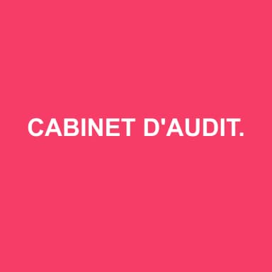 Logo de CABINET D'AUDIT, DE GESTION ET D'EXPERTISE COMPTABLE