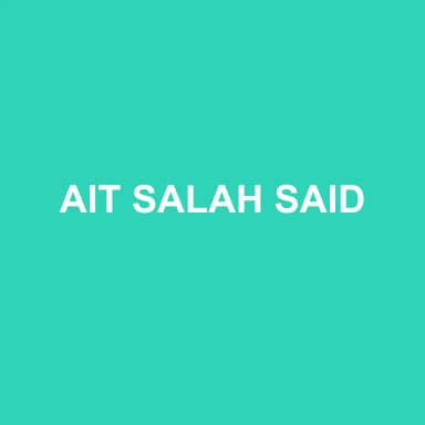 Logo de AIT SALAH SAID