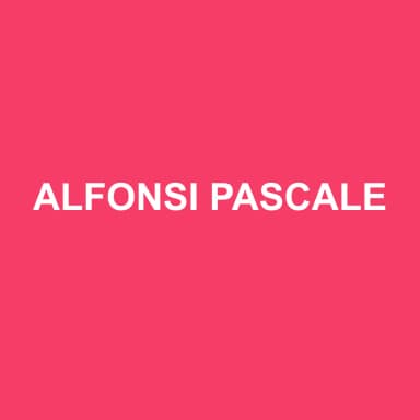 Logo de ALFONSI PASCALE