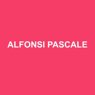 Logo de ALFONSI PASCALE