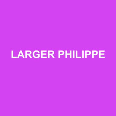 Logo de LARGER PHILIPPE