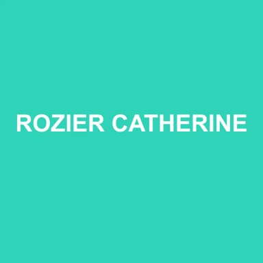 Logo de ROZIER CATHERINE