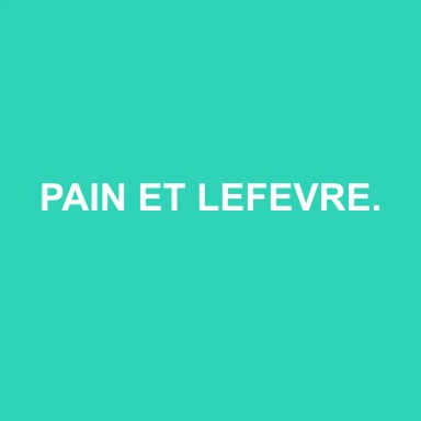 Logo de PAIN ET LEFEVRE EXPERT COMPTABLE