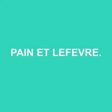 Logo de PAIN ET LEFEVRE EXPERT COMPTABLE