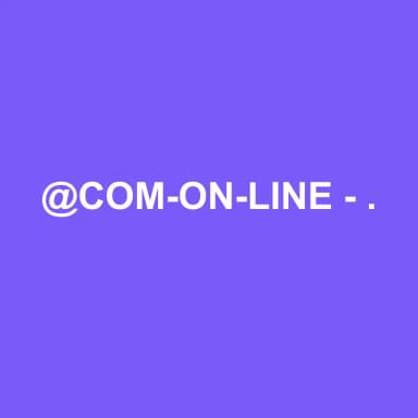 Logo de @COM-ON-LINE - SOCIETE D'EXPERTISE COMPTABLE