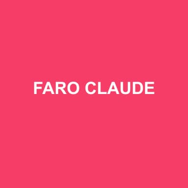 Logo de FARO CLAUDE