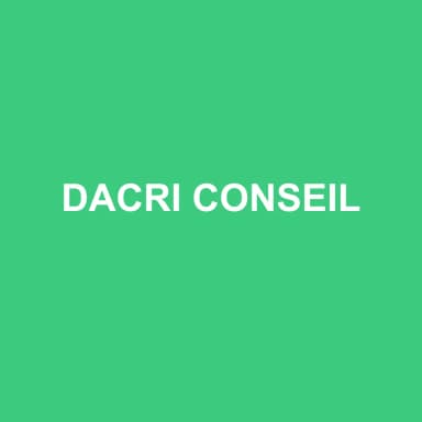 Logo de DACRI CONSEIL