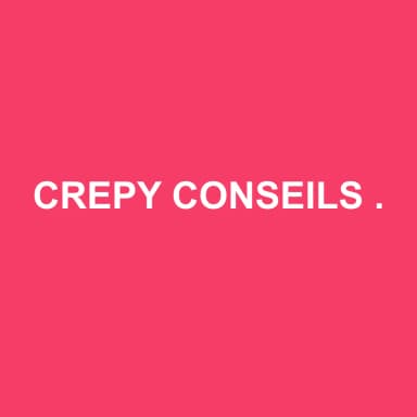 Logo de CREPY CONSEILS ET EXPERTISE COMPTABLE