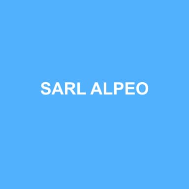 Logo de SARL ALPEO