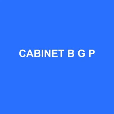 Logo de CABINET B G P