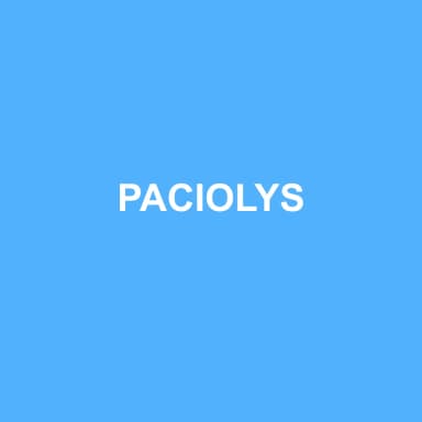 Logo de PACIOLYS