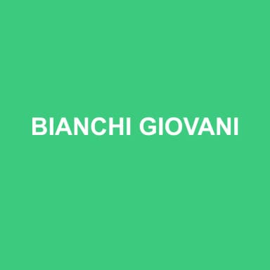 Logo de BIANCHI GIOVANI