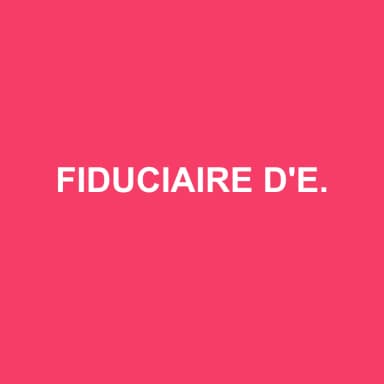 Logo de FIDUCIAIRE  D'EXPERTISE COMPTABLE FIDEC