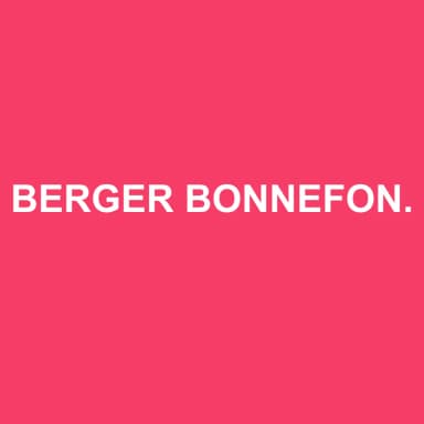 Logo de BERGER BONNEFOND JONNARD ET ASSOCIES