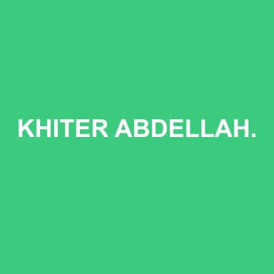 Logo de KHITER ABDELLAH ALI