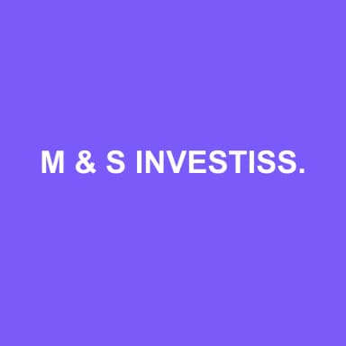 Logo de M & S INVESTISSEMENTS