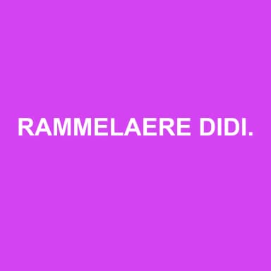 Logo de RAMMELAERE DIDIER