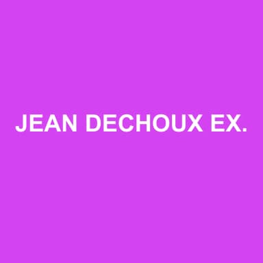 Logo de JEAN DECHOUX EXPERTISE ET CONSEILS