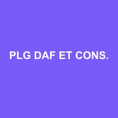 Logo de PLG DAF ET CONSEIL