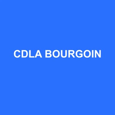 Logo de CDLA BOURGOIN