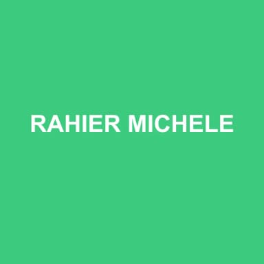 Logo de RAHIER MICHELE