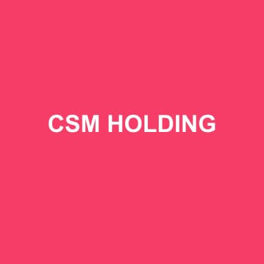 Logo de CSM HOLDING