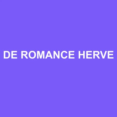 Logo de DE ROMANCE HERVE