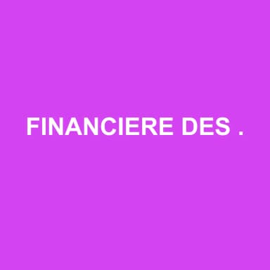 Logo de FINANCIERE DES SOUX