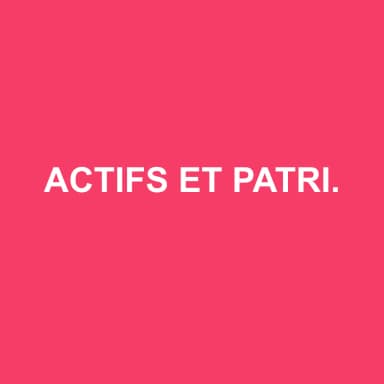 Logo de ACTIFS ET PATRIMOINE