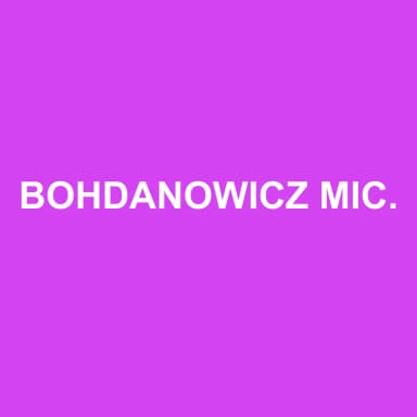 Logo de BOHDANOWICZ MICHEL