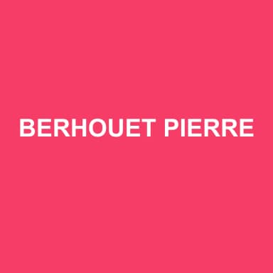 Logo de BERHOUET PIERRE