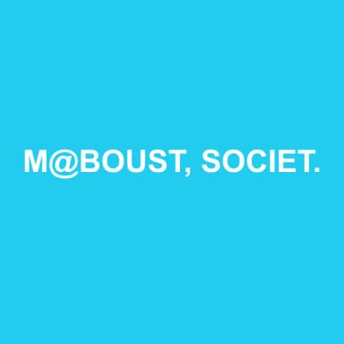 Logo de M@BOUST, SOCIETE D'EXPERTISE COMPTABLE