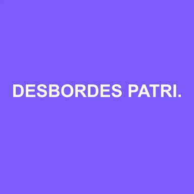 Logo de DESBORDES PATRICK