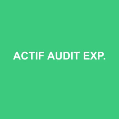 Logo de ACTIF AUDIT EXPERTISE COMPTABLE