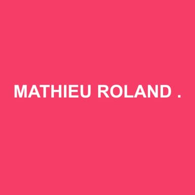 Logo de MATHIEU ROLAND CONSEIL