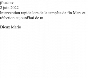 Goret Sylvain - actualité 2